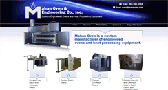 Desktop Screenshot of mahanoven.com